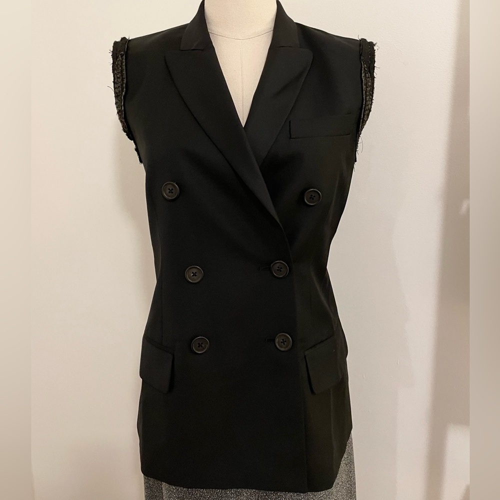 EUC Joseph Deconstructed Blazer Vest Size 36